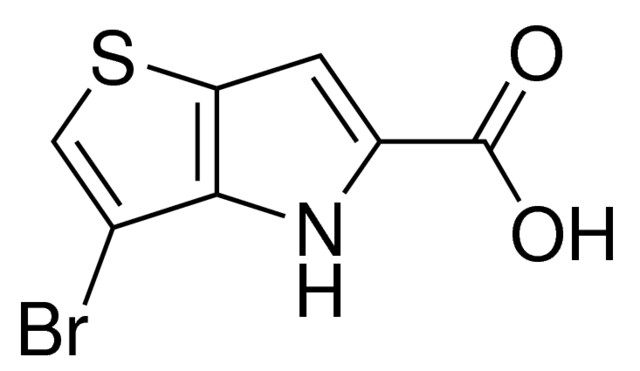 3-Bromo-4<i>H</i>-thieno[3,2-<i>b</i>]pyrrole-5-carboxylic acid