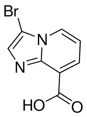 3-Bromo-imidazo[1,2-<i>a</i>]pyridine-8-carboxylic acid