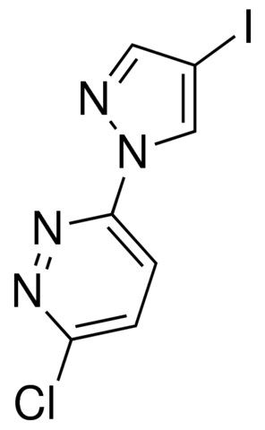 3-Chloro-6-(4-iodo-1<i>H</i>-pyrazol-1-yl)pyridazine