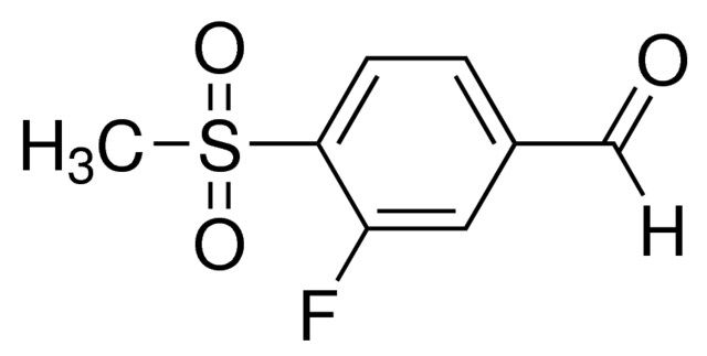 3-Fluoro-4-(methylsulfonyl)benzaldehyde