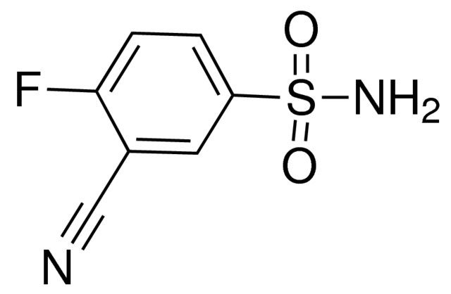 3-Cyano-4-fluorobenzenesulfonamide