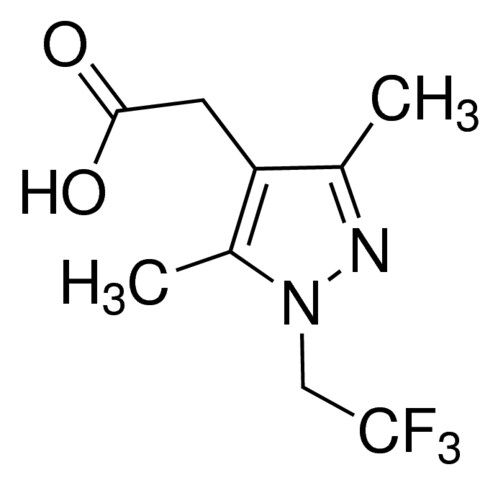 [3,5-Dimethyl-1-(2,2,2-trifluoroethyl)-1<i>H</i>-pyrazol-4-yl]acetic acid