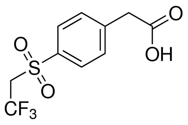 {4-[(2,2,2-Trifluoroethyl)sulfonyl]phenyl}acetic acid