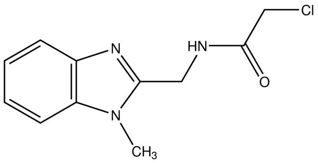 2-Chloro-<i>N</i>-((1-methyl-1<i>H</i>-benzo[<i>d</i>]imidazol-2-yl)methyl)acetamide