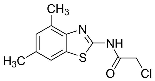 2-Chloro-<i>N</i>-(4,6-dimethyl-1,3-benzothiazol-2-yl)acetamide