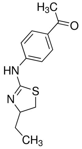 1-[4-(4-ethyl-4,5-dihydro-thiazol-2-ylamino)-phenyl]-ethanone