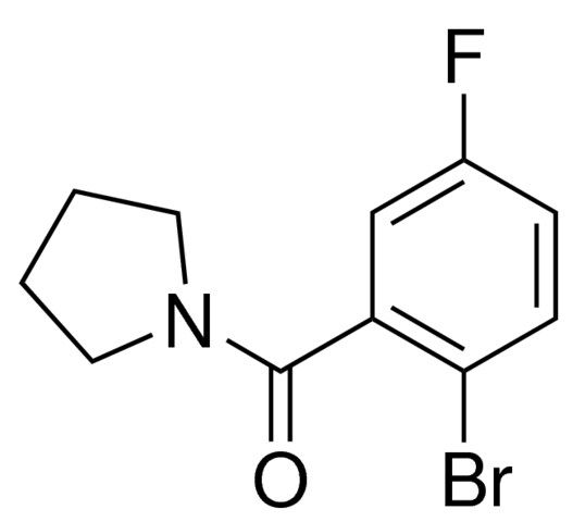 1-(2-Bromo-5-fluorobenzoyl)pyrrolidine