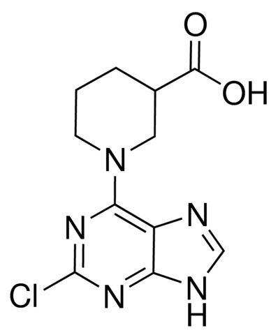 1-(2-Chloro-9<i>H</i>-purin-6-yl)piperidine-3-carboxylic acid