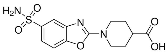 1-[5-(Aminosulfonyl)-1,3-benzoxazol-2-yl]piperidine-4-carboxylic acid