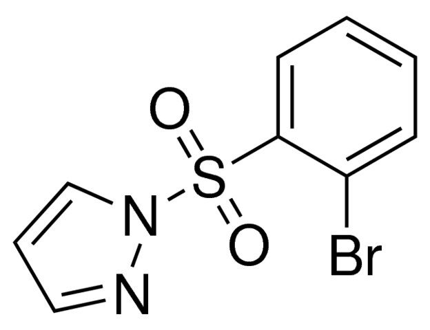 1-(2-Bromophenylsulfonyl)-1<i>H</i>-pyrazole