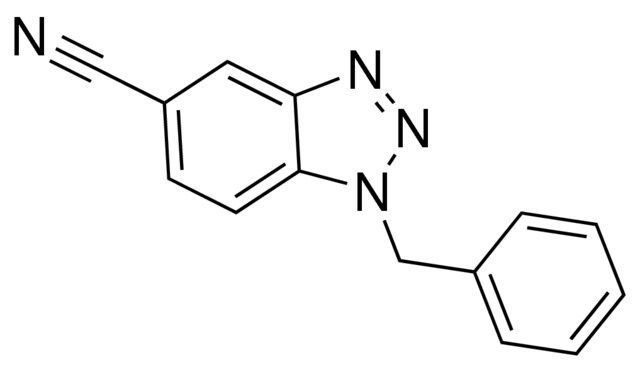 1-Benzyl-1<i>H</i>-1,2,3-benzotriazole-5-carbonitrile