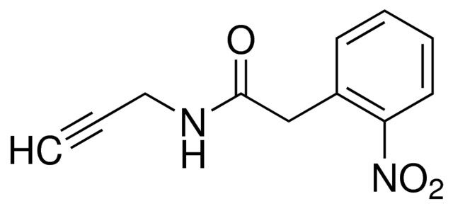 2-(2-Nitrophenyl)-<i>N</i>-(2-propynyl)acetamide