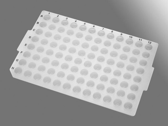 Silicone sealing mat for minitubes, pierceable, 96 Elisa and storage plates, and 750 L 96 well plates