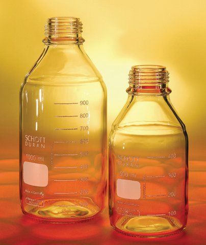 Duran<sup>®</sup> graduated laboratory bottles, without caps