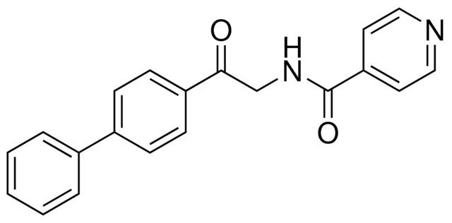 N-(2-[1,1'-BIPHENYL]-4-YL-2-OXOETHYL)ISONICOTINAMIDE