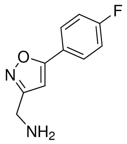 [5-(4-FLUOROPHENYL)-3-ISOXAZOLYL]METHANAMINE