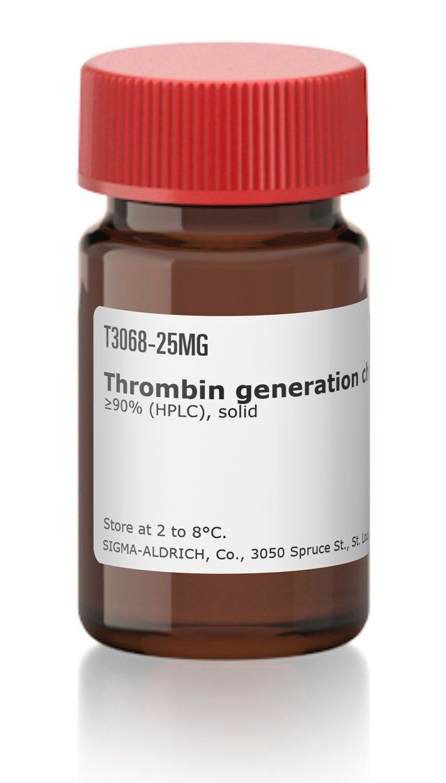 Thrombin generation chromogenic substrate