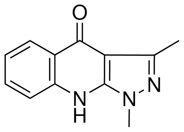 1,3-DIMETHYL-1,9-DIHYDRO-4H-PYRAZOLO(3,4-B)QUINOLIN-4-ONE