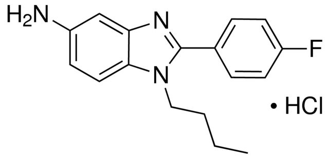 1-BUTYL-2-(4-FLUOROPHENYL)-1H-BENZO[D]IMIDAZOL-5-AMINE, HYDROCHLORIDE