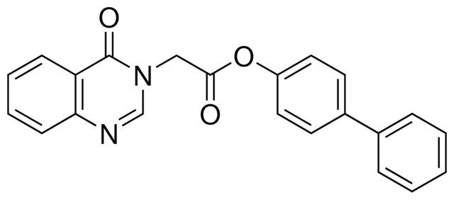 [1,1'-BIPHENYL]-4-YL (4-OXO-3(4H)-QUINAZOLINYL)ACETATE