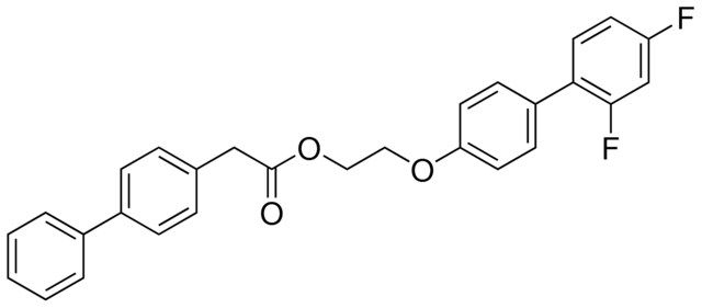 2-[(2',4'-DIFLUORO[1,1'-BIPHENYL]-4-YL)OXY]ETHYL [1,1'-BIPHENYL]-4-YLACETATE