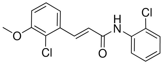 3-(2-CHLORO-3-METHOXYPHENYL)-N-(2-CHLOROPHENYL)-2-PROPENAMIDE