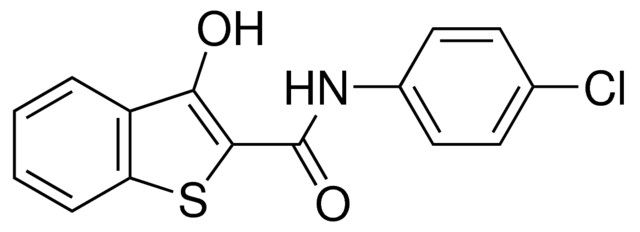 N-(4-CHLOROPHENYL)-3-HYDROXY-1-BENZOTHIOPHENE-2-CARBOXAMIDE