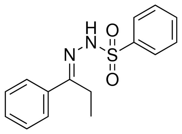 N'-[(E)-1-PHENYLPROPYLIDENE]BENZENESULFONOHYDRAZIDE