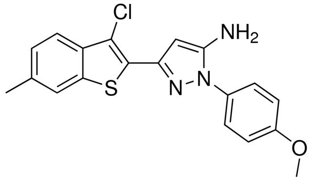 3-(3-CHLORO-6-METHYL-1-BENZOTHIEN-2-YL)-1-(4-METHOXYPHENYL)-1H-PYRAZOL-5-AMINE