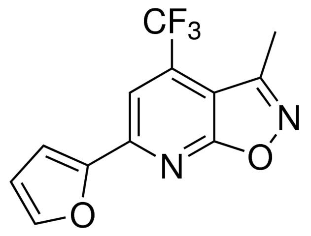 6-(2-FURYL)-3-METHYL-4-(TRIFLUOROMETHYL)ISOXAZOLO(5,4-B)PYRIDINE