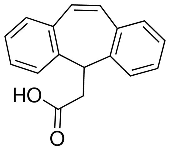 5H-DIBENZO(A,D)CYCLOHEPTEN-5-YLACETIC ACID