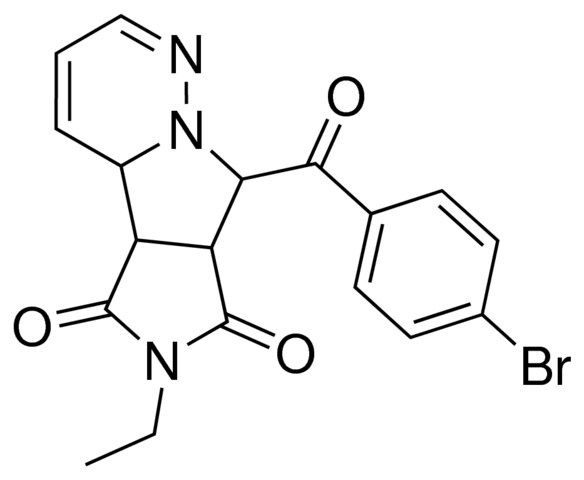 8-(4-BROMOBENZOYL)-6-ETHYL-7A,8-DIHYDRO-4AH-PYRROLO(3',4':3,4)PYRROLO(1,2-B)PYRIDAZINE-5,7(4BH,6H)-DIONE