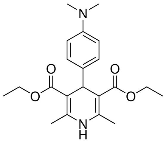 DIETHYL 4-[4-(DIMETHYLAMINO)PHENYL]-2,6-DIMETHYL-1,4-DIHYDRO-3,5-PYRIDINEDICARBOXYLATE