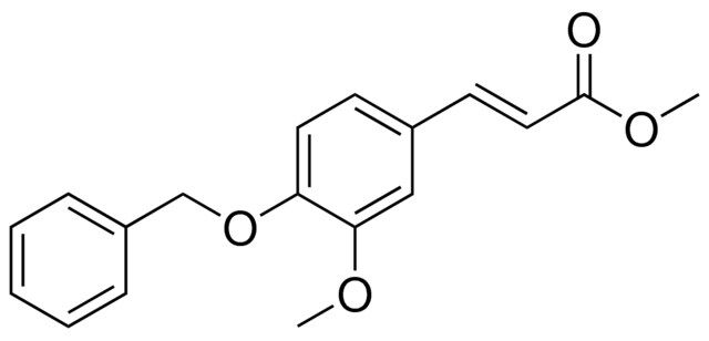 METHYL 3-[4-(BENZYLOXY)-3-METHOXYPHENYL]-2-PROPENOATE