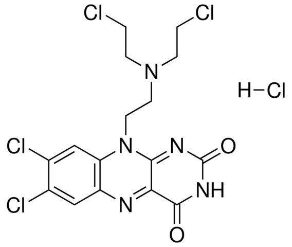 7,8-DICHLORO-10-{2-[BIS(2-CHLOROETHYL)AMINO]ETHYL}ISOALLOXAZINE HYDROCHLORIDE