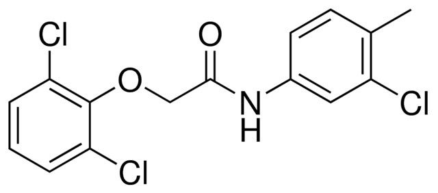 N-(3-CHLORO-4-METHYLPHENYL)-2-(2,6-DICHLOROPHENOXY)ACETAMIDE