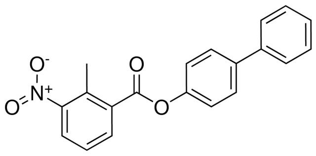 (1,1'-BIPHENYL)-4-YL 2-METHYL-3-NITROBENZOATE