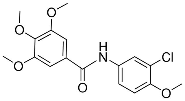 N-(3-CHLORO-4-METHOXYPHENYL)-3,4,5-TRIMETHOXYBENZAMIDE