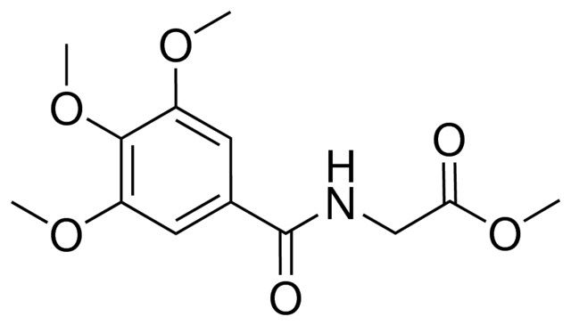 METHYL ((3,4,5-TRIMETHOXYBENZOYL)AMINO)ACETATE