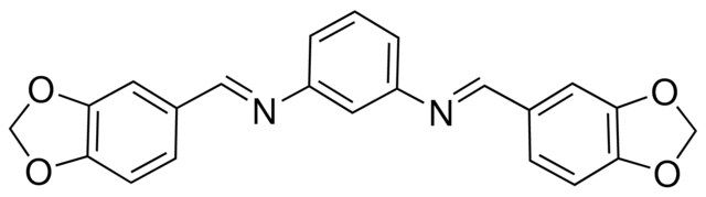 N(1),N(3)-BIS(1,3-BENZODIOXOL-5-YLMETHYLENE)-1,3-BENZENEDIAMINE