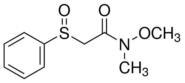 N-METHOXY-N-METHYL-2-(PHENYLSULFINYL)ACETAMIDE