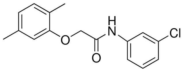 N-(3-CHLOROPHENYL)-2-(2,5-DIMETHYLPHENOXY)ACETAMIDE