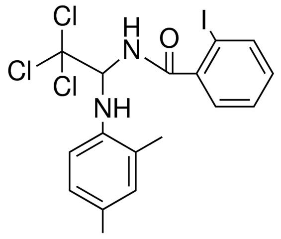 2-IODO-N-(2,2,2-TRICHLORO-1-(2,4-DIMETHYL-PHENYLAMINO)-ETHYL)-BENZAMIDE