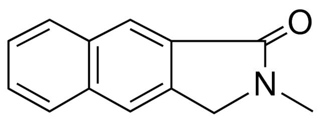 2-METHYL-1H-BENZ(F)ISOINDOL-3(2H)-ONE