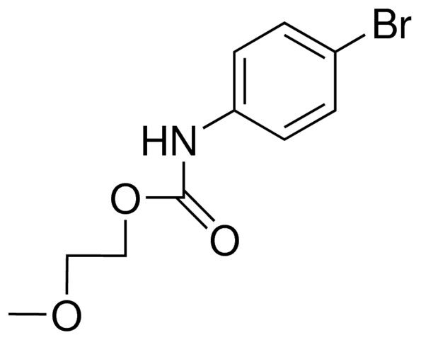 2-METHOXYETHYL N-(4-BROMOPHENYL)CARBAMATE