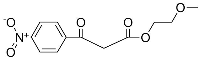 2-METHOXYETHYL 4-NITROBENZOYLACETATE