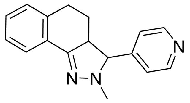 2-METHYL-3-(4-PYRIDYL)-3,3A,4,5-TETRAHYDRO-2H-BENZ(G)INDAZOLE