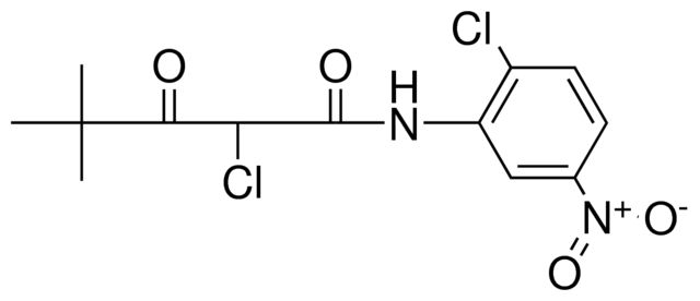 2,2'-DICHLORO-4,4-DIMETHYL-5'-NITRO-3-OXOPENTANANILIDE