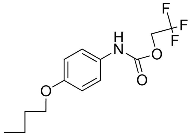 2,2,2-TRIFLUOROETHYL N-(4-BUTOXYPHENYL)CARBAMATE