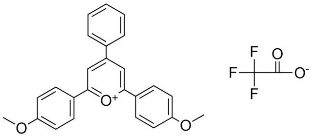 2,6-BIS-(4-METHOXY-PHENYL)-4-PHENYL-PYRANYLIUM, TRIFLUORO-ACETATE